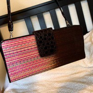 Lo Sac Handmade Philippine Clutch/ Shoulder Bag